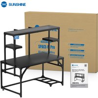 Large Size Repair Workbench Sunshine Space-M Pro Black Alloy Aluminium Repair Table