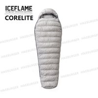ICE FLAME CORE LITE 850/900FP 7D ultralight UL Outdoor Camping Sleeping Bag Muscovy Down Warmth Hiking Backpacking Sleeping Bag