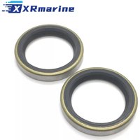2 Pcs Propeller Seal Set 0334950 for Johnson Evinrude 100 115 120 125 150 200 300 HP Outboard Engines 334950 86810 18-8367