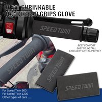 Motorcycle Heat Shrinkable Handlebar Non-slip Grip Glove Clutch Brake Lever Cover For Speed Twin 900 Speed Twin 1200 2019-2024
