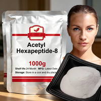 50-1000g Cosmetic Raw Material Acetyl Hexapeptide-8 Wrinkle Removing Hexapeptide Powder