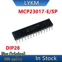 1-10/PCS New Original MCP23017-E/SP The MCP23017 controller is directly inserted into the DIP-28 expander chip In Stock
