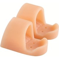 2pcs Set of Hammer Shaped Toes, Used for Curling, Bending, And Claw Shaped Toe Lifting, Toe Tips, And Toe Pads