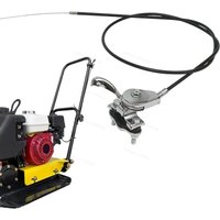 Manual Throttle Control Cable 100cm Kit Compatible with HONDA GX160 GX200 Compactor Trowel Switch Controller