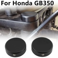 Motorcycle Front Fork Upper Reflector Stem Covers Gaiter Boot Pipe Guard Protector Cap For Honda GB350 NC59 GB350S CB350S 21-up