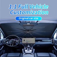 Car Sun Shade Umbrella, Windshield Sunshade Foldable,Front Window Heat Insulation Cover, UV Block Auto Sun Protector Accessories