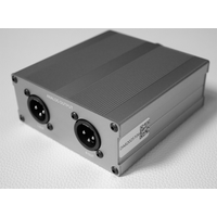 AES Digital To Fully Balanced Analog Audio Converter for Automatic Recognition of Sampling Rate