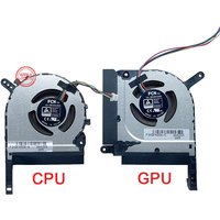 Cpu GPU Fan For Asus Tianxuan 2 Flight Fortress 9 2021 TUF Gaming A15 FA706QR FA506QR FA506QM FX506H FX506HE FX506HC FX706HC HM