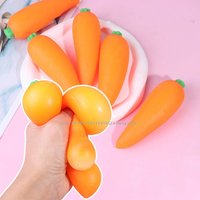 Carrot Vegetable Giant Sensory Squeeze Toy Simulation Carrot Stress Relief Anti-Anxiety Party Prop Gift wholesale Party Supplies