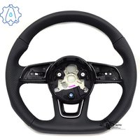 Kierownica skórzana, w pełni perforowana, do Audi RS3 RS4 RS5 A3 8V A4 B9 A5 S3 S4 S5