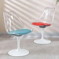 Manger Chairs Portable Relax Comfortable Dining Room Chairs Designer Salle Transparent Salon Chaises Furniture Dining MQ50CY