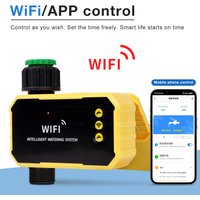 WIFI Solar Irrigation Timer Smart Life APP Automatic Irrigation System for Garden Outdoor Tap Valve Controller with Rain Sensor