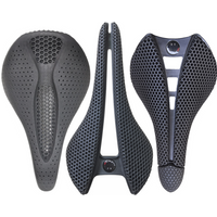 BALUGOE 3D Printed MountainBike Saddle Ultralight Hollow Comfortable Breathable MTB Gravel Road Bicycle Cycling Seating Parts