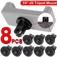 1/4 Inch Screw Tripod Adapter for Gopro 13 12 11 Camera 1/4”-20 Tripod Mount for Gopro Action Cameras Standard 1/4 Accessories