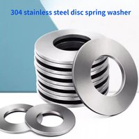 4-50pcs 304 Stainless Steel Disc Spring Gasket DIN2093 Butterfly Washer Outer Diameter 8mm-40mm Inner Diameter 4.2mm-20.4mm