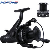 MIFINE-CASTFORCE Spinning Fishing Reel Dual Brake High Speed Gear Ratio 5.1:1,5+1BB Size 3000-6000 for Carp Fishing Accessories