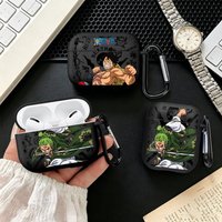 Case For Airpods 3 Pro2 4 Pro 1 2 Pro3 Earphone Cases Cover One Piece Cool Luffy And Zoro