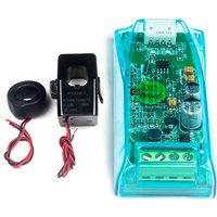 PZEM 004T 4.0 Einphasen-Wattmeter Kwh-Messgerät TTL Modbus-RTU 220 V 32 A/63 A/100 A Strom Volt Ampere Frequenz Energiezähler