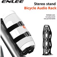 ENLEE Bike Bag Holder Easy To Lnstall Multifunction Bicycle Audio Stand Bottle Front Fork Top Tube Holder Bicycle Bag Mount