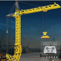 2524pcs MOC Technical Electric Remote Control Tower Crane Device Building Blocks Bricks Model Assembling Toys for Boys Gift Set