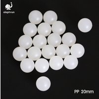 20mm Polypropylene (PP) Solid Plastic Balls Precision Sphere for Ball Valves and Low Load Bearings