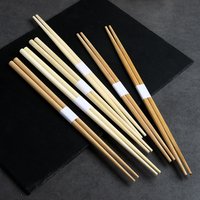 Japanische spitze Essstäbchen Einweg Essstäbchen Sushi Küche Grill High-End-Doppel-Bambus Essstäbchen 100 Paar/Los