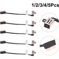 1/2/3/4/5Pcs ForInspiron Vostro 15 3510 3400 3401 3500 3501 DC IN Power Jack w/ Cable 4VP7C 04VP7C DC301016G00