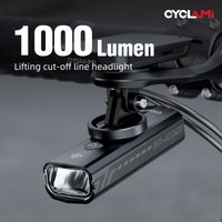 AliExpress CYCLAMI Bike Front Light IPX6 Type-C Rechargeable Aluminum Bicycle Hanging Light 1000LM Headlight LED Flashlight