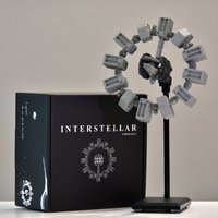 202 New Original Interstellar Merchandise Endurance Space Station Model Rotating Space Station Space Collectible Toy Gift