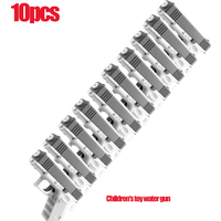 GOWKE 10PCS New Water Gun NON Electric Pistol Shooting Toy Full Automatic Summer Beach Toy For Kids Children Boys Girls Adults