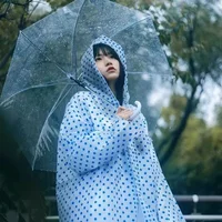 Non-disposable Raincoat Adult Thickened Outdoor Travel Portable Full-body Raincoat Anti-storm Raincoat Home Furnishings