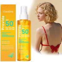 100ml SPF50+ Coral Reef Safe Sunscreen Spray - Lightweight Invisible Mist, Water-Resistant & blocks UVA/UVB for All Skin