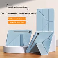 Y-Folding Leather Case For New Samsung Galaxy Tab S10 Lite 10.9 inch 2025 SM-X400 X406B S10 FE S9 S8 S7 A9 + A11 Plus 8.7 inch