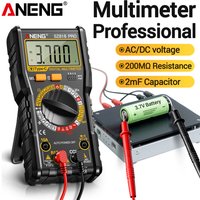 Digital Multimeters Rechargeable ANENG SZ818 Pro Professional AC/DC Voltage NCV Ammeter Voltmeter hFE triode Capacitor Test Tool