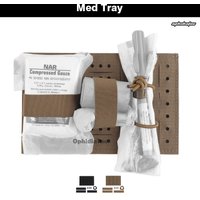 Modular IFAK Medical Tray Freely Assembled Dividers Elastic Retention + Hook & Loop Secure for Hunting Camping Outdoor