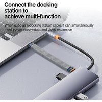 Multifunctional PD240W USB 4 40Gbps FPC Data Cable Type-c Cable Portable Keychain For Phone TV Laptop Tablet Video Transmission