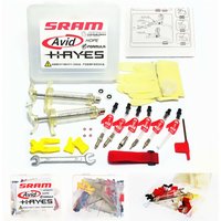 AliExpress cycle zone Bicycle Hydraulic Disc Brake Bleed Kit Tool For Formula Sram Avid Juicy Hayes Hope Bengal MTB Bike Repair Tools
