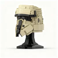 625PCS MOC Space War Shoretrooper Model Fighter DIY Creative Ideas Display Assembly Building Blocks Gift Birthday Custom Decor