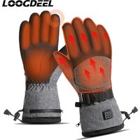 AliExpress loogdeel LOOGDEEL Heating Hand Warmer Electric Thermal Gloves Waterproof Snowboard Cycling Motorcycle Bicycle Ski Outdoor Winter Gloves
