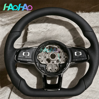Used for Volkswagen CC Polo Golf 7 GTI Passat Tiguan Scirocco R series modified steering wheel assembly, sports style flat botto