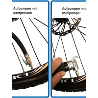 AliExpress NONE 1 set of bicycle adapter air compressor sports accessories bicycle accessories ball needle air pump connector copper