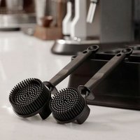 Coffee Machine Cleaning Brush 51mm/58mm Espresso Group Head Cleaning Brush Detachable Silicone Brush Coffee Maker Cleaning Tools