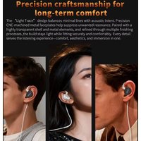 GK Streak Hi Fi In Ear Earphones Monitors Dual Dynamic Micro Planar Driver Detachable Cable For Fps Gaming Music Audiophiles