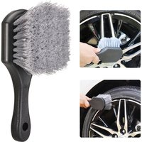 Car Wheel Cleaning Brush Short Handle Detail Brush Tire Rim Washing Brush Universal Vehicle Cleaning Accessories Set Auto Tools