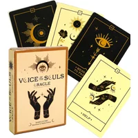 11*6.5cm Voice of the Souls Oracle 44 Full Color deck spirit guides and souls Love Oracle Cards Tarot For Beginners