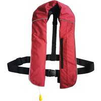 Pro-Auto Inflatable Life Jacket with Pocket, SOLAS Approved Marine Life Vest, Manual PFD150N for Surfing, EN396 Certified