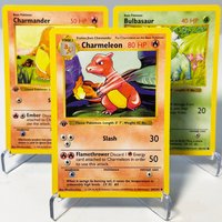PKM 1999 year Base Set 1 st Editionregular Game Cards English Charmander 46/24 Bulbasaur 44 PTCG Proxy Rare Collectible Toy Gift