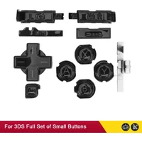 For 3DS Game Console Accessories ABXY Buttons Full Set For 3DS Cross Button Direction Arrow Keys D-pad Switch ON/OFF Button