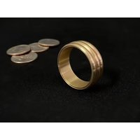 Masked Coin Box Magic Tricks Matrix Coins Magic Coin Appear Penetrate Magia Magician Close Up Illusions Gimmick Props Mentalism