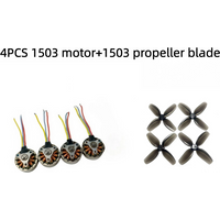 1503 motor Suitable for FPV racing drones, quad-axis remote control aircraft Propeller motor Brushless motor and blade assembly